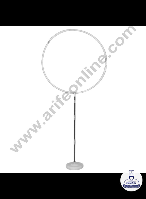 Cake Decor Round Balloon Arch Stand Frame for Holding Balloons for Birthday , Wedding Party, Holidays, Anniversary Decorations
