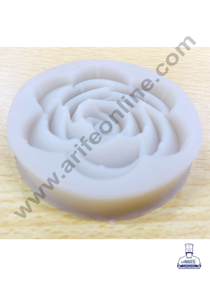 Cake Decor Silicon 1 Cavity Rose Fondant Clay Marzipan Cake Decoration Mould SBSP-1445Y