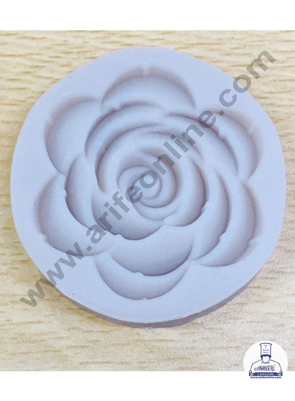 Cake Decor Silicon 1 Cavity Rose Fondant Clay Marzipan Cake Decoration Mould SBSP-1445Y