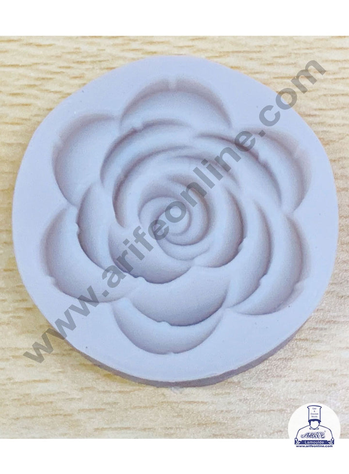 Cake Decor Silicon 1 Cavity Rose Fondant Clay Marzipan Cake Decoration Mould SBSP-1445Y