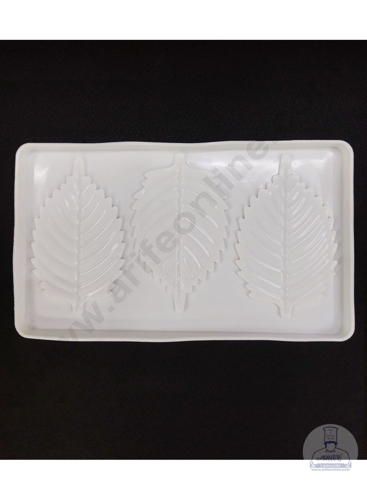 Cake Decor Silicon 3 Cavity Palm Leaf Shape Cake Decoration Mould SBSP-901