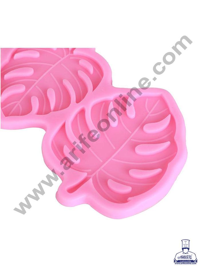 Cake Decor Silicon 3 Cavity Turtle Leaves Fondant Clay Marzipan Cake Decoration Mould SBSP-F1527YX