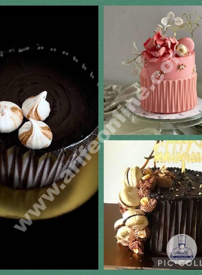 Cake Decor Silicon Origami Mould - Wave 2