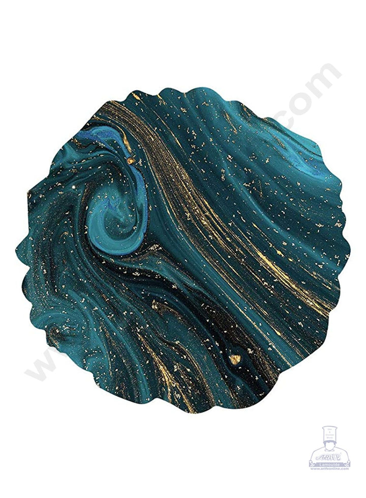 Cake Decor Silicon Resin Moulds - 1 Cavity Agate Coaster Mould - 12 inch SBURP102-RM