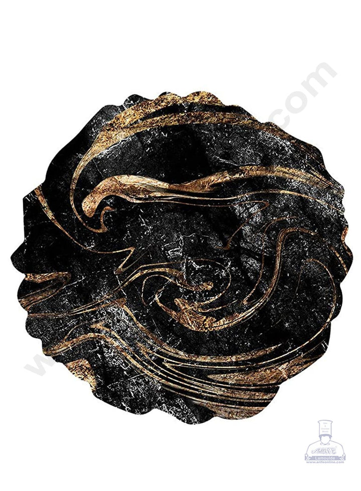 Cake Decor Silicon Resin Moulds - 1 Cavity Agate Coaster Mould - 12 inch SBURP102-RM