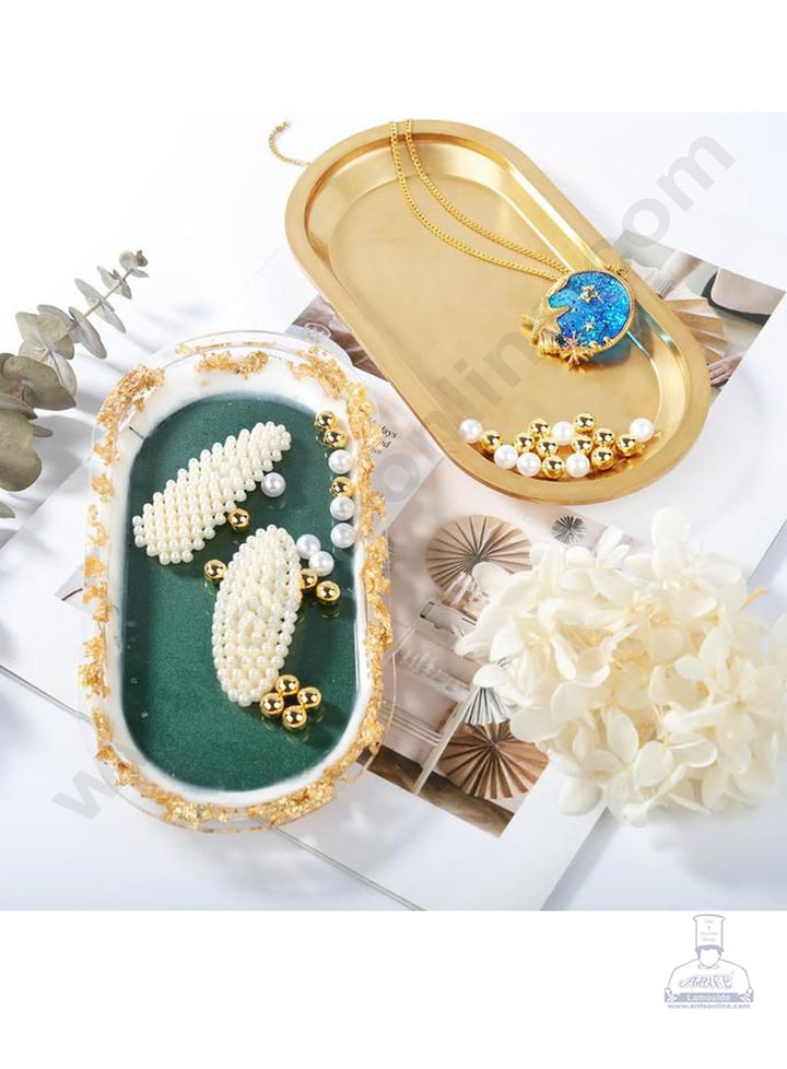 Cake Decor Silicon Resin Moulds - 1 Cavity Capsule Tray Mould SBURP119-RM