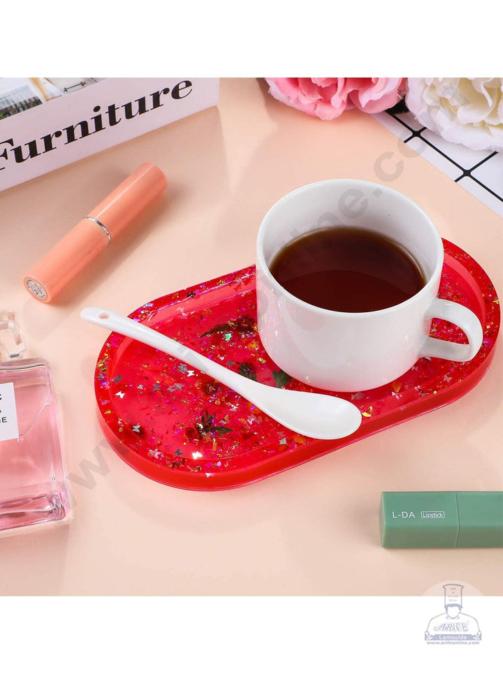 Cake Decor Silicon Resin Moulds - 1 Cavity Capsule Tray Mould SBURP119-RM