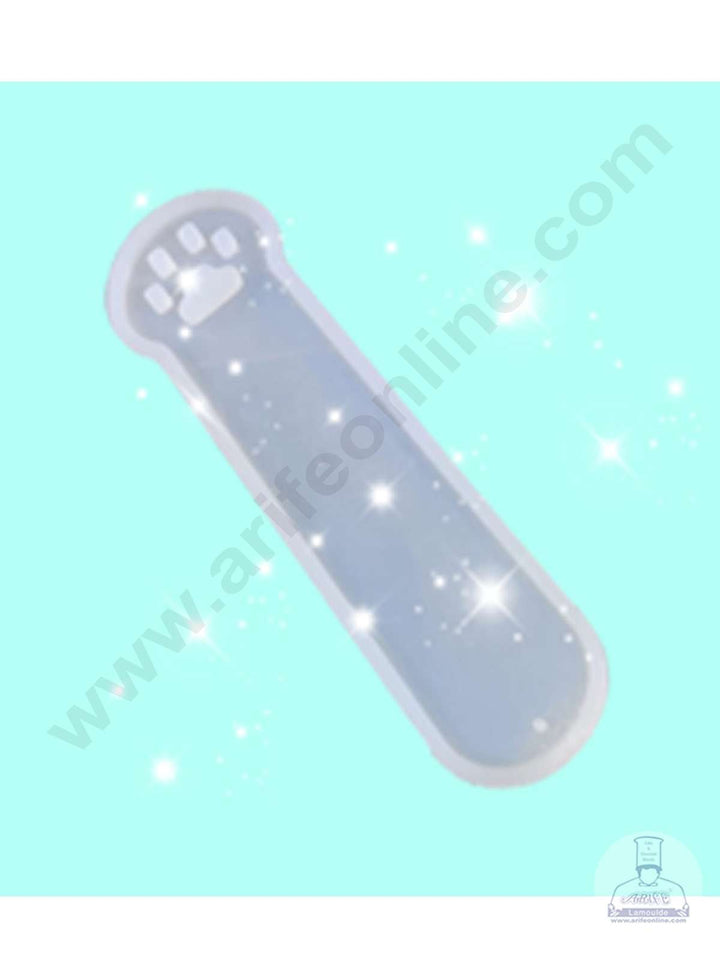 Cake Decor Silicon Resin Moulds - 1 Cavity Cat Paw Bookmark Mould SBURP095-RM