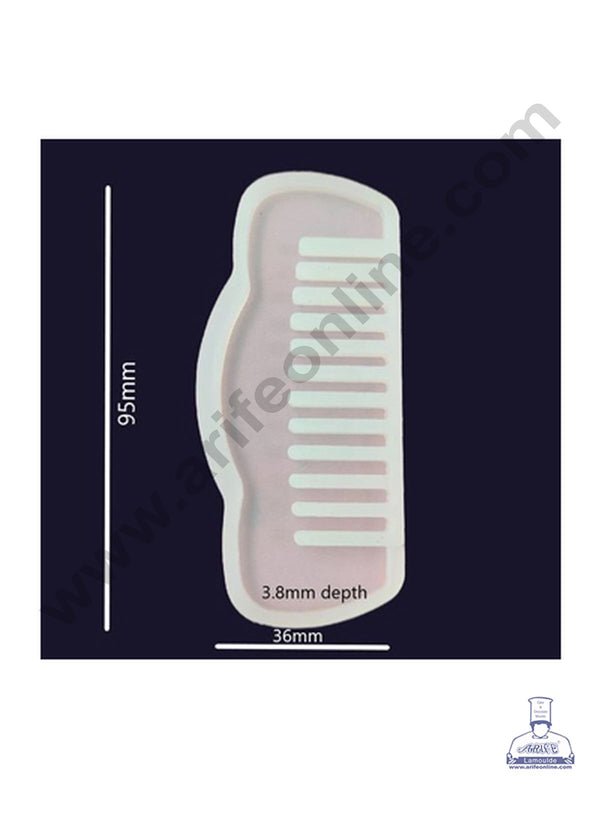 Cake Decor Silicon Resin Moulds - 1 Cavity Comb Mould SBURP088-RM