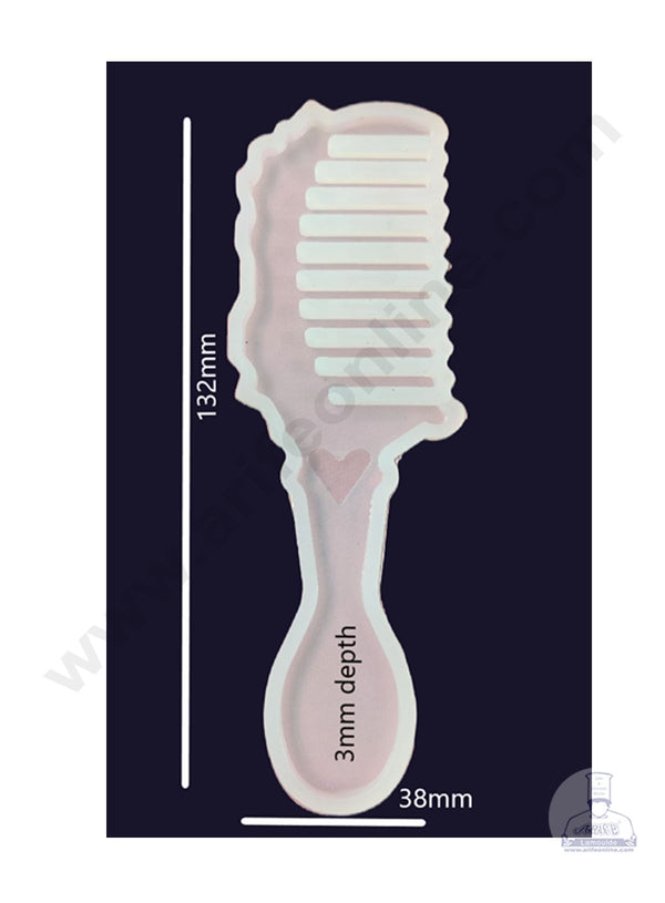 Cake Decor Silicon Resin Moulds - 1 Cavity Comb Mould SBURP089-RM