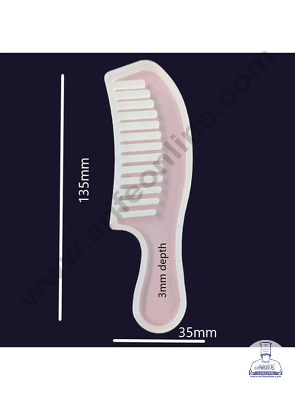Cake Decor Silicon Resin Moulds - 1 Cavity Comb Mould SBURP090-RM