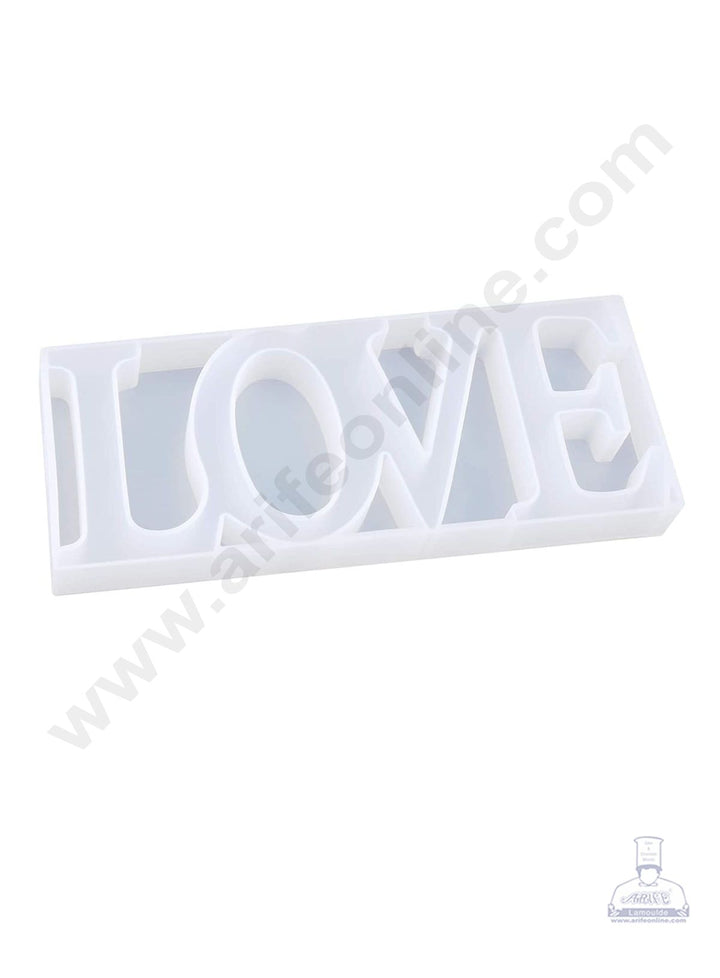 Cake Decor Silicon Resin Moulds - 1 Cavity Love Mould SBURP114-RM
