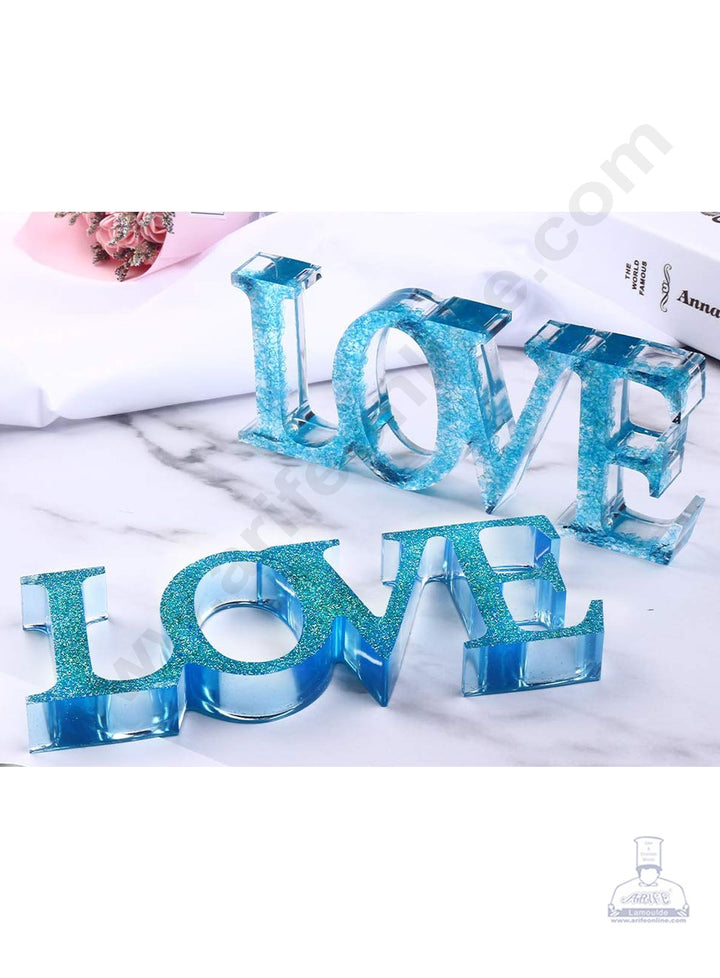 Cake Decor Silicon Resin Moulds - 1 Cavity Love Mould SBURP114-RM