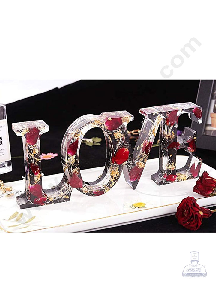 Cake Decor Silicon Resin Moulds - 1 Cavity Love Mould SBURP114-RM
