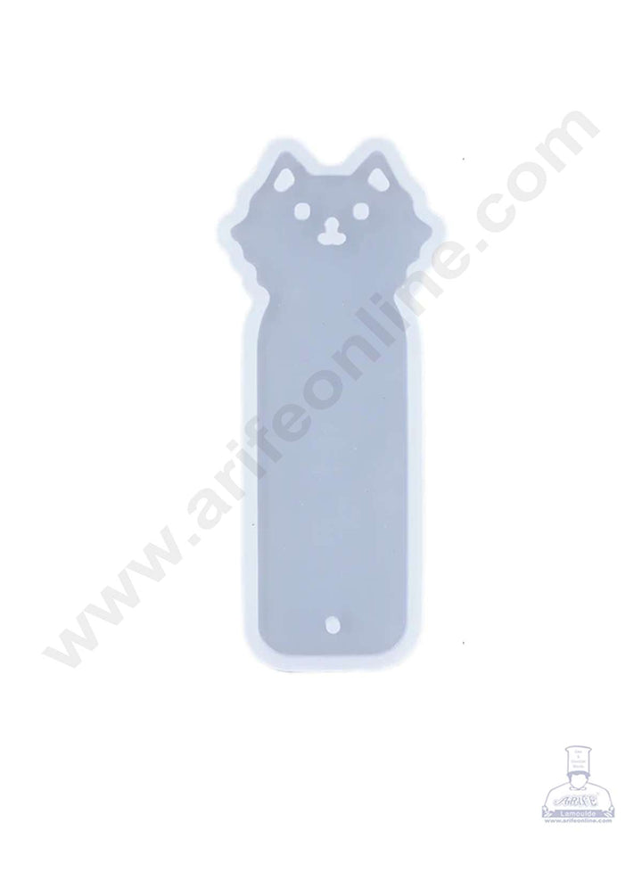 Cake Decor Silicon Resin Moulds - 1 Cavity Small Cat Bookmark Mould SBURP093-RM