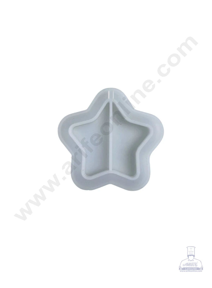 Cake Decor Silicon Resin Moulds - 1 Cavity Star Shaker Mould - 2 inch SBURP137-RM