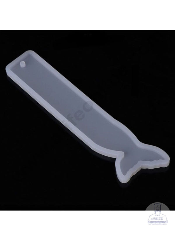 Cake Decor Silicon Resin Moulds - 1 Cavity Whale Tail Bookmark Mould SBURP096-RM