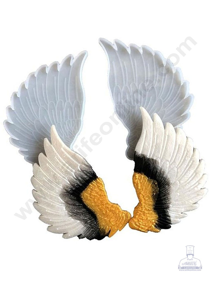 Cake Decor Silicon Resin Moulds - Big Angel Wings Mould (2 pcs Set) SBURP061-RM
