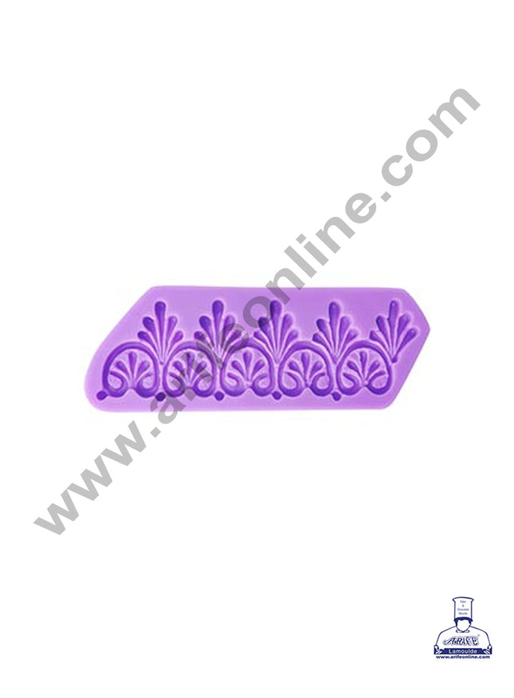 Cake Decor Silicone 1 Cavity Betty Border Lace Fondant Marzipan Mould