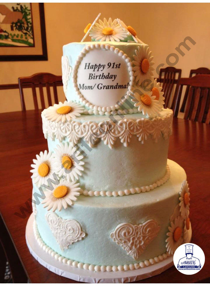Cake Decor Silicone 1 Cavity Betty Border Lace Fondant Marzipan Mould