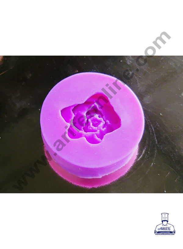 Cake Decor Silicone 1 Cavity Rose Shape Fondant Marzipan Mould