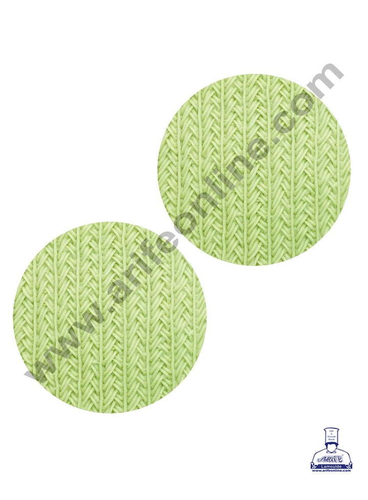 Cake Decor Silicone 1 Cavity Sweater Texture Fondant Marzipan Mould