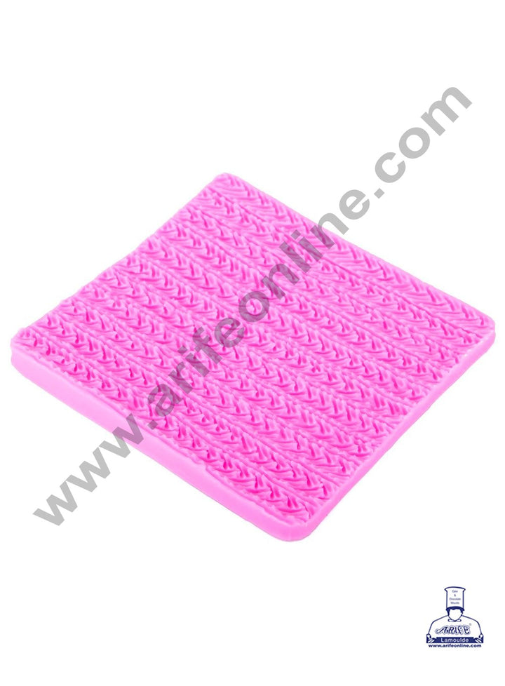 Cake Decor Silicone 1 Cavity Sweater Texture Fondant Marzipan Mould