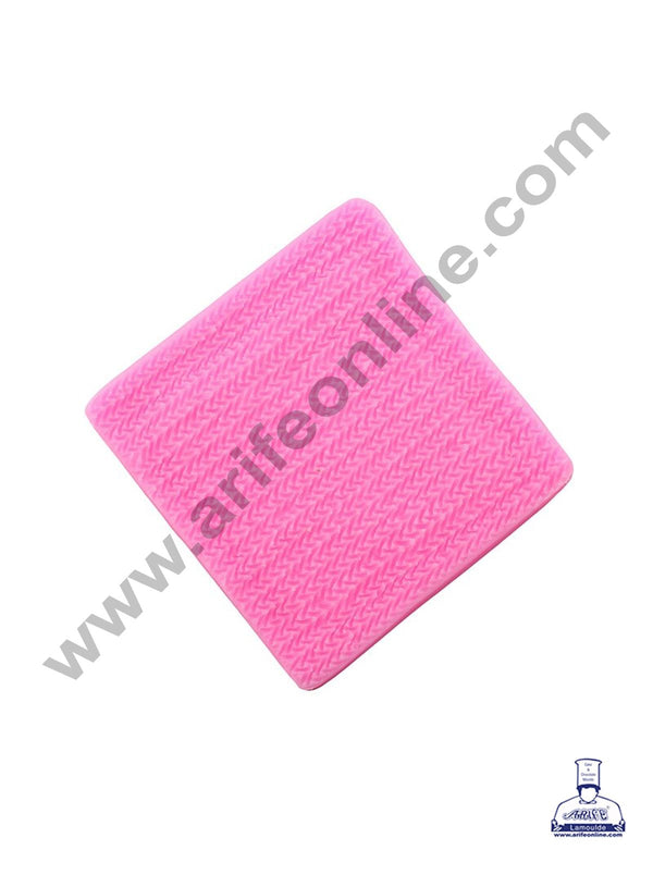Cake Decor Silicone 1 Cavity Sweater Texture Fondant Marzipan Mould