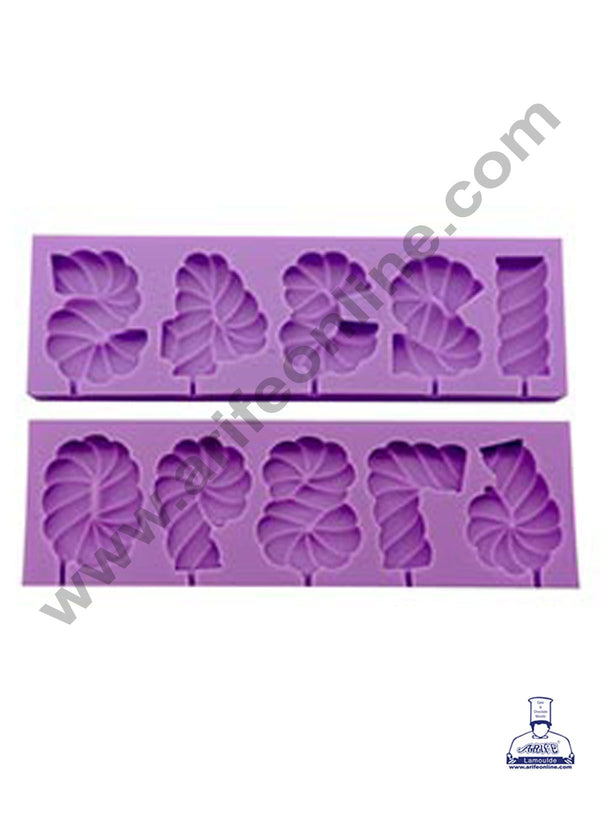 Cake Decor Silicone 10 Cavity Rope Number Shape Fondant Marzipan Mould