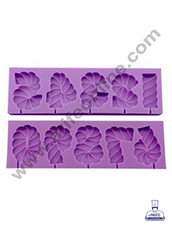 Cake Decor Silicone 10 Cavity Rope Number Shape Fondant Marzipan Mould