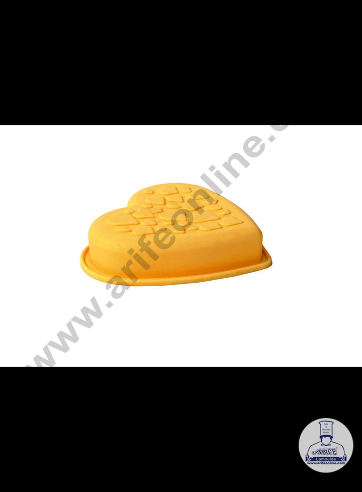 Cake Decor Small Pinata Heart Shape Silicone Cake Mould Silicon Muffin Mold SBSM-759