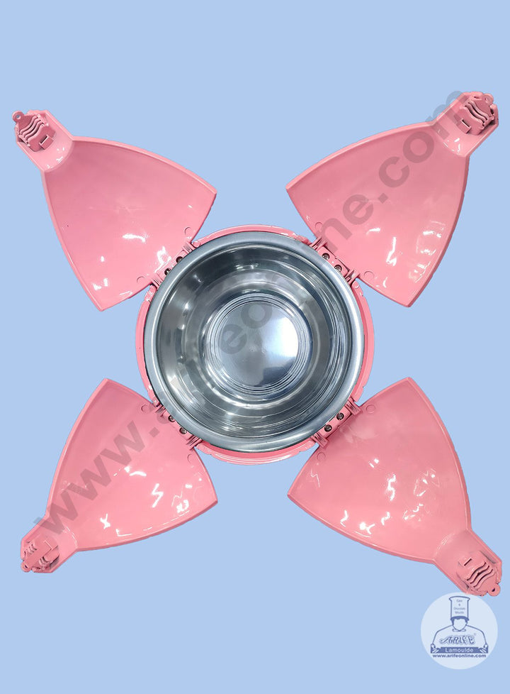 Cake Decor Surprise Unexpected Plastic Bomb Shaped Cake Gift Box for All Occasions - Metallic Pink