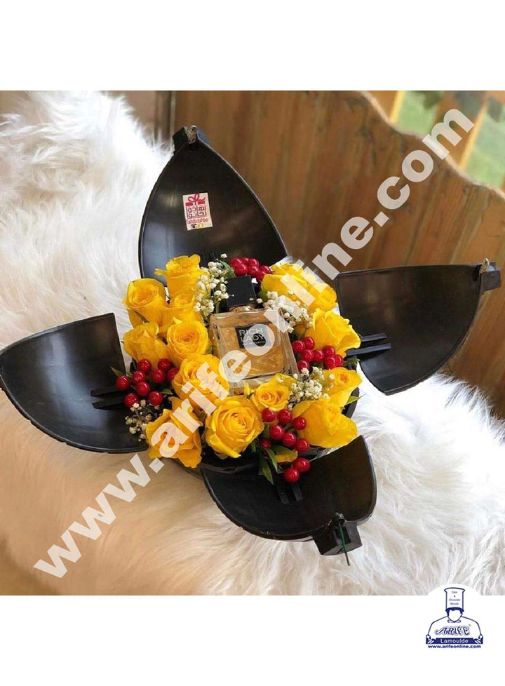 Cake Decor Surprise Unexpected Plastic Bomb Shaped Cake Gift Box for All Occasions (With Plate Inside)