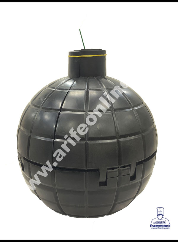 Cake Decor Surprise Unexpected Plastic Bomb Shaped with MDF Cake Gift Box for All Occasions