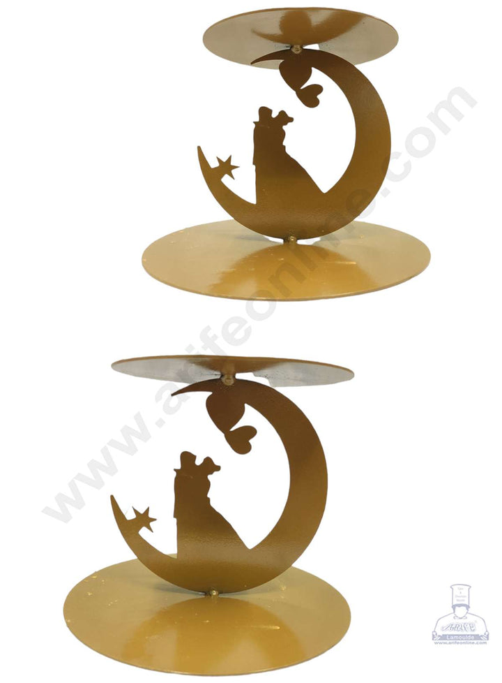 Cake Decor Tier Cake Spacer - Kissing Couples Shape Tier Spacer SBCS-154