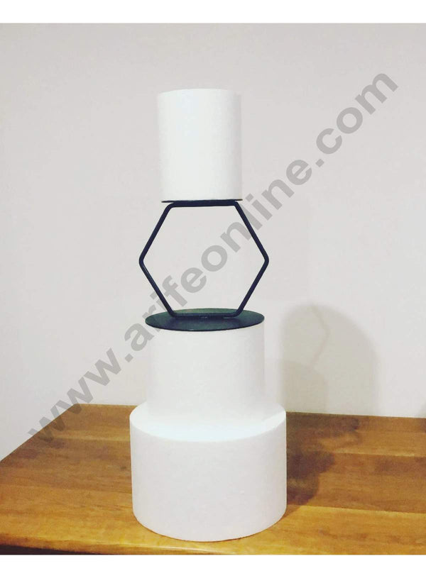 Cake Decor Tier Cake Spacer - Tier Cake Separator - Hexagon Tier Spacer