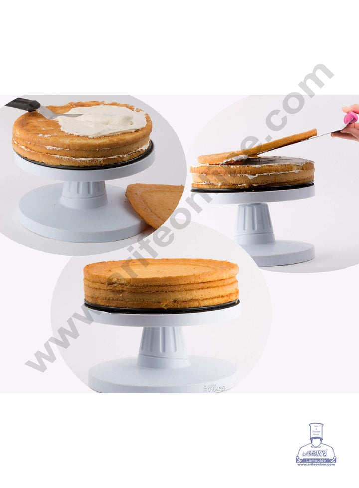 Cake Decor Tilting Turntable for Cake Decorating - 9 inch