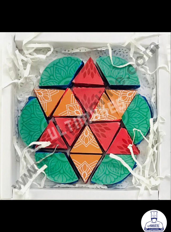 Cake Decor Ultimakes Rangoli PVC Chocolate mould - SBUCPVC-UC001 ( 1 pc )