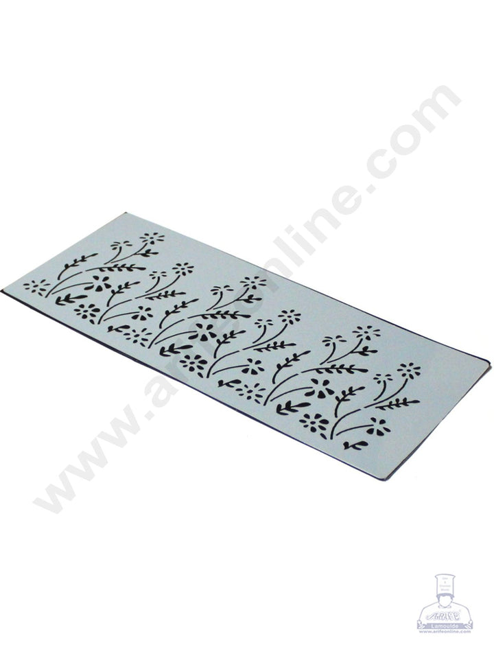 Cake Decor Wedding Cake Stencil, Cake Border Side Decoration Tool Garden Design SBST-034
