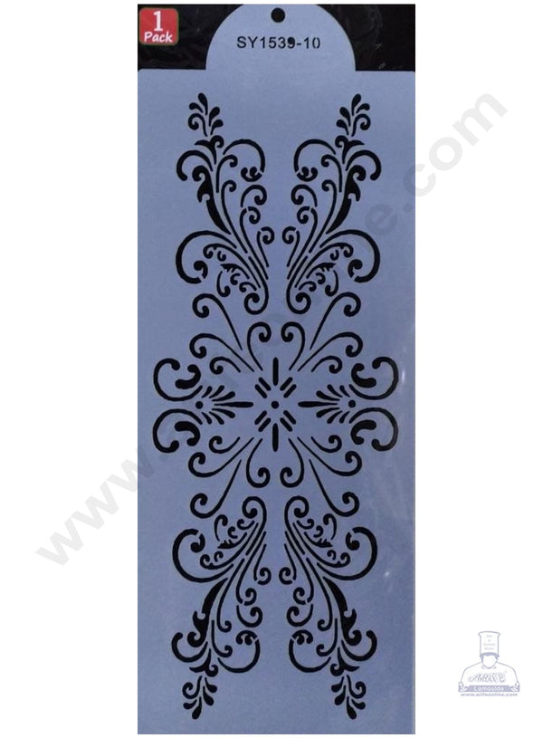 Cake Decor Wedding Cake Stencil, Cake Border Side Decoration Tool SBST-036