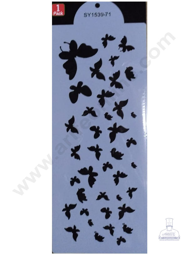 Cake Decor Wedding Cake Stencil, Cake Border Side Decoration Tool SBST-054