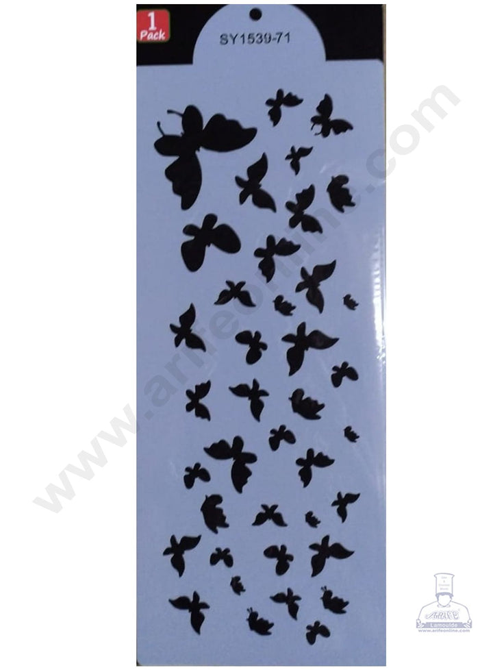 Cake Decor Wedding Cake Stencil, Cake Border Side Decoration Tool SBST-054