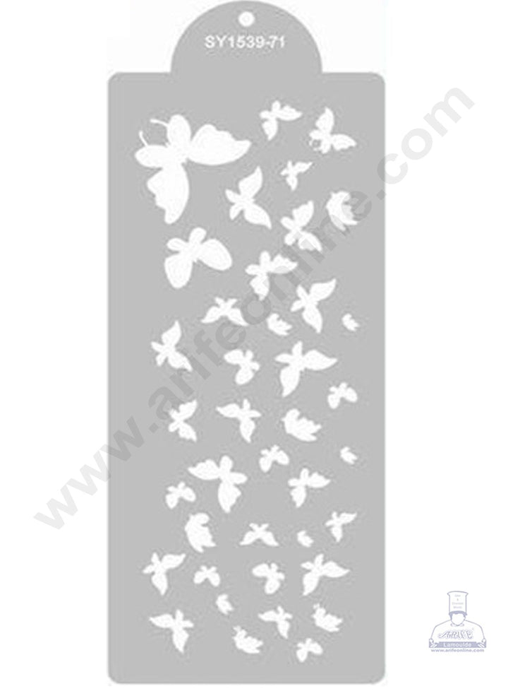 Cake Decor Wedding Cake Stencil, Cake Border Side Decoration Tool SBST-054