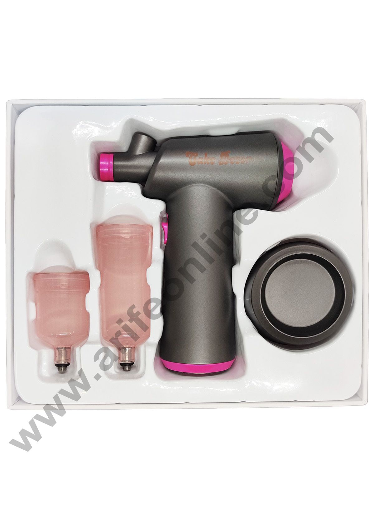 Cake Decor Wireless Integrated Cordless Airbrush and Compressor Air Br ...