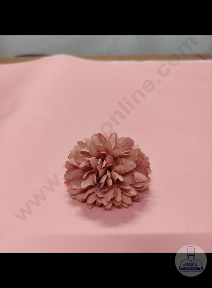 Cake Decor™ Big Dahlia Artificial Flower For Cake Decoration – Light Pink( 1 pc pack )