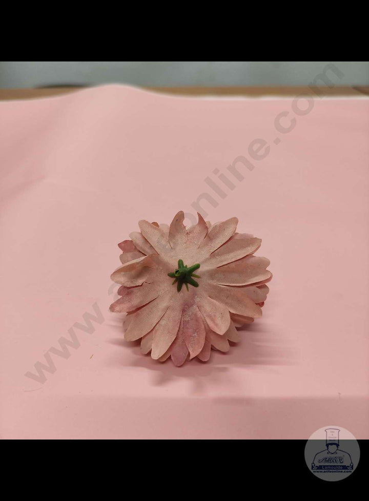 Cake Decor™ Big Dahlia Artificial Flower For Cake Decoration – Light Pink( 1 pc pack )