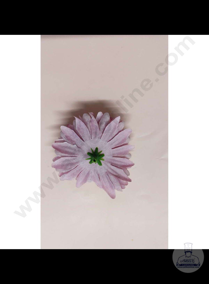 Cake Decor™ Big Dahlia Artificial Flower For Cake Decoration – Purple( 1 pc pack )