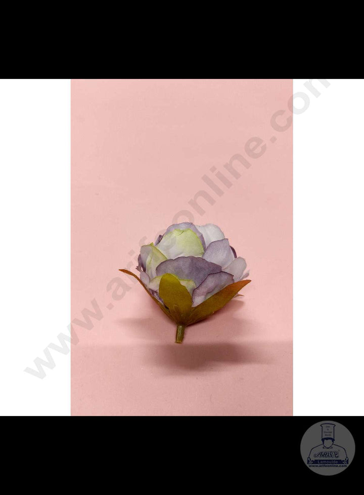 Cake Decor™ Big Peony Artificial Flower For Cake Decoration – Purple( 1 pc pack )