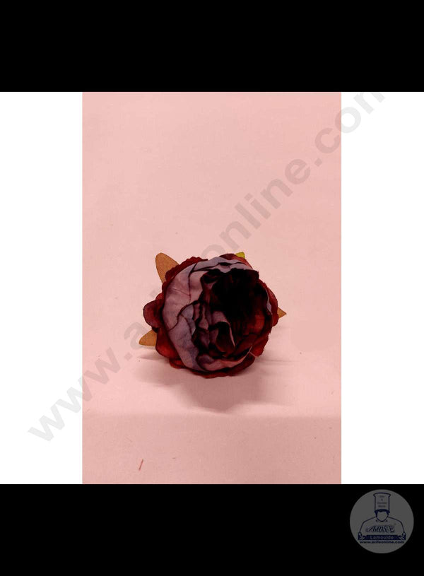 Cake Decor™ Big Peony Artificial Flower For Cake Decoration – Red( 1 pc pack )