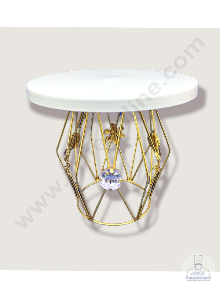 Cake Decor™ Geometric Cake Stand with Plain White Top ( SBCS-166 )